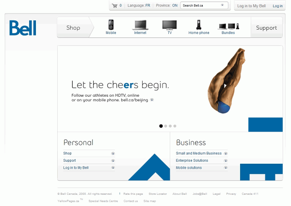 Bell Ca in How Simple Web Design Helps Your Business